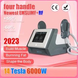 Other Beauty Equipment DLS-EMSLIM R F Body Sculpt Machine 14 Tesla 6000W Emszero Neo EMS Muscle Stimulate Device with Pelvic Floor Pad CE