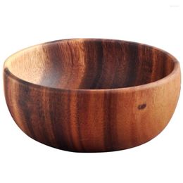 Bowls Wooden Salad Bowl Decorative Fruits Natural Fruit Dish Dried Coarse Cereals Shallow