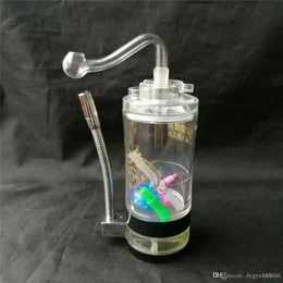 2023 acrylic water bottle Wholesale Glass bongs Oil Burner Glass Pipes Water Pipes Oil Rigs Smoking