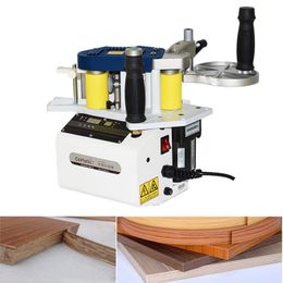 Qihang top Small Edge Banding Machine BR500 Edge Bander 855W Automatic Glueing Woodworking Edge Tools