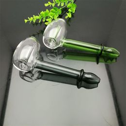 Hookahs new Europe and Americaglass pipe bubbler smoking pipe water Glass bong New type of thickened super large bubble Philtre glass pipe