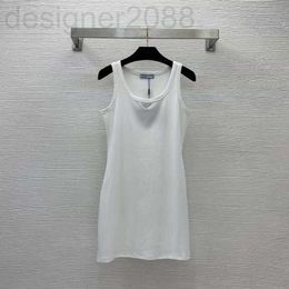 Street Style Dresses Designer 2023 New Spring Summer Scoop Neck Fashion Milan Runway Dress Brand Same Women's 17-03 DOGJ