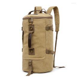 Backpack Retro Casual Rucksack Fashion Trend Men And Women Outdoor Hiking Multi-functional Shoulder Handbag