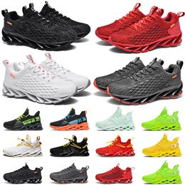 men women running shoes womens mens trainers outdoor sports sneakers black yellow white walking jogging