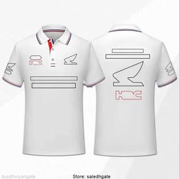 F1 Formula One Polos Racing Suit Team Factory Uniform Summer Short-sleeved T-shirt