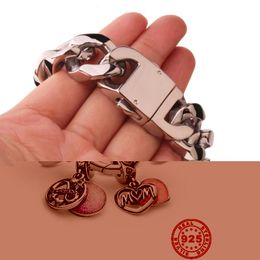 Link Bracelets Me Series Charms Bracelet S925 Silver Color Eternal Symbol Fit Original Elegant For Women Luxury Jewelry Gift Chain