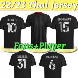 D.C. United Washington 22 23 Soccer Jersey 13 Sofiane Djeffal 17 Kim Arni Smith 18 Jeremy Garay 25 Jackson Hopkins 35 Theodore