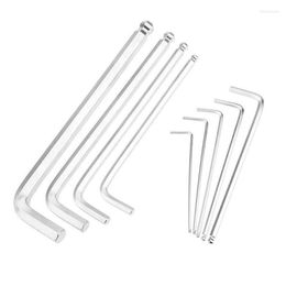 Durable Ball End Hex Wrench Allen Key Hand Tools Metric Nickel Plating 1.5mm-6mm Hexagon Keys Kits