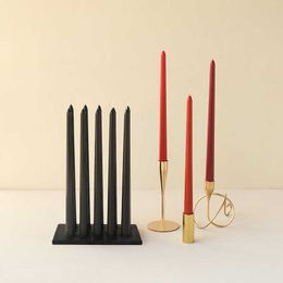 Scented Candle 4PCS 30CM Colour Taper for Wedding Decoration Birthday Festival Table Dinner Decor Long Stick Nordic Candles Set Pack of