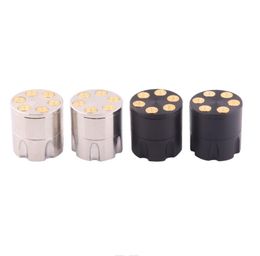 Cross-border 30MM bullet holder cigarette grinder Spot zinc alloy three-layer metal grinder