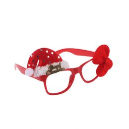 Party Decoration Novelty Christmas Fancy Dress Funny Glasses Frame Bear With Small Hands Sunglasses Costume Ornaments