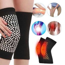 Elbow Knee Pads 1 Pair Selfheating Knee Pads Warm Knee Brace For Arthritis Joints Pain Relief Security Protection Kneepads Knee Support J230303
