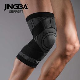 Elbow Knee Pads JINGBA SUPPORT Sport Basketball knee pads Protective gear knee protector Volleyball knee brace support rodillera ortopedica J230303