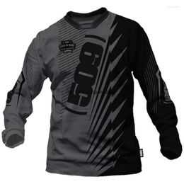 Racing Jackets MTB Polyester Downhill Jerseys Motocross Sports Wear Bike Cycling Long Sleeve Bicycle DH Shirt