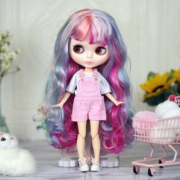 Dolls ICY DBS Blyth doll 16 Anime Doll joint body white Skin glossy face Special Combo with clothes shoes and hands 30cm BJD TOY 230303