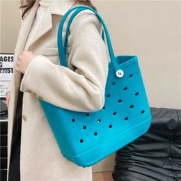 NEW Shoulder Bags Summer Basket Beach Bag Storage Women Designer Bag European Eva Outdoor Shopping Bags Camping Pet Tote Bag Large Handbag 230203