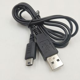 1,2 m schwarzes USB-Kabel, Ladegerät, Ladekabel für Nintendo DS Lite, DSL-NDSL-Datensynchronisierungskabel