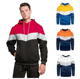 Men's Hoodies Mens Striped Classic Four Seasons Casual Fashion Hooded Sweatshirts Men Women Gym Sports Cool Hoody