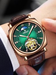 Wristwatches Original 2023 Watch For Men Business Casual Automatic Mechanical Mens Watches Luminous Elegant MAN Wristwatch Montre Homme