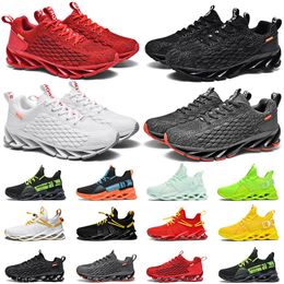 men women running shoes womens mens trainers outdoor sports sneakers black red yellow size 36-47