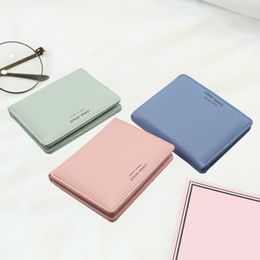 Wallets New Ladies Wallet Short Student Fashion Coin Purse Soft Leather Thin Wallet Women Long Pu Monederos Para Mujer CarteiraL230303
