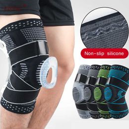 Elbow Knee Pads 1 Piece Pat Bone Knee Support Silicone Spring Basketball Meniscus Tear Arthritis Medical Knee pad Sports Protector to the Knee J230303