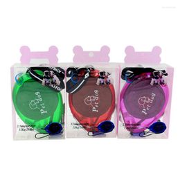 Dog Collars Colorful Traction Rope Automatic Retractable Safety Belt Teddy Pet Supplies Sports Chain