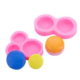 Macaron Silicone Moulds Fondant Cake Mould Chocolate Dessert Soap Mould Kitchen Baking Decorating Cake Tools Polymer Clay Moulds 1223052