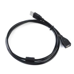 3m Black 2.0USB Extension Cable Single Ring U Disc Mouse Keyboard Computer Notebook Connexion Wire Wholesale