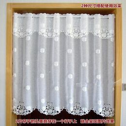 Curtain Half-curtain Embroidered Window Valance Coffee Partition Customise For Kitchen Cabinet Door A-65