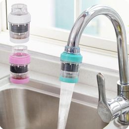 Kitchen Faucets Household Mini Clean Water Philtre Filtration Cartridge Carbon Faucet Tap Magnetization Purifier Accessories