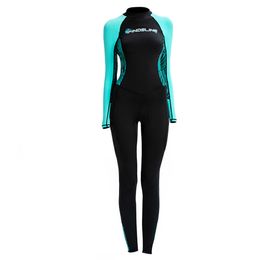 Wetsuits Drysuits Full Body Women Wetsuit Snorkelling Swimming Diving Wet Suit for Water Sports Back Zipper XS XL 230303