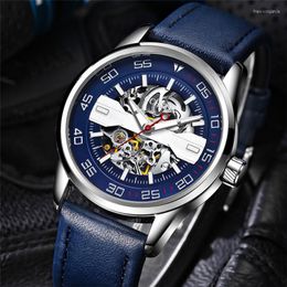 Wristwatches Top Mens Watches OCHSTIN Fashion Mechanical Watch Men Casual Automatic Wrist Relojes Hombre 2023