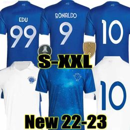 Cruzeiro 22 23 Soccer Jersey 10 Nikao 9 Bruno Nascimento 25 Ian Luccas 26 Lucas Da Cruz Oliveira 8 Neto Moura 14 Eduardo Brock 1 Rafael