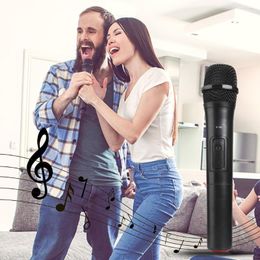 Microphones Smart Handheld Wireless Microphone Megaphone With Receiver For Karaoke