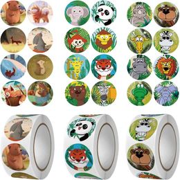 Gift Wrap 100-500pcs Cute Animal Teacher Reward Stickers Pegatinas For Kids Children Toys Stationery Suppies