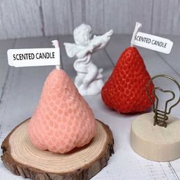 Artificial Fruit Scented Home Ins Style Korean Ornaments Wedding Gifts Strawberry Candles