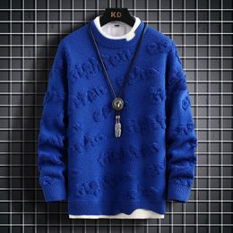 Men s Sweaters Winter Harajuku Sweater Men Casual Turtleneck Cashmere Pullovers High End Mens Christmas Thick Warm Pull Homme 230302