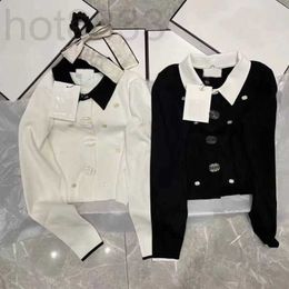 Women's Jackets Designer Design Classic Designers Black White Letters Embroidery Short Outerwear Fashion Coats AQVV