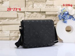 Fashion Men Messenger Bags handbags Bag Briefcase Shoulder Bag Portfolio Belt Crossbody Purse Satchel Classic embossing Flower Cheque Backpack