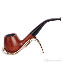 Smoking Pipes Removable mahogany Philtre cigarette holder, red sandalwood, wax pipe, retro smoking accessories