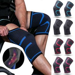 Elbow Knee Pads 1 Piece Elastic Knee Pads Nylon Sports Fitness Kneepad Fitness Gear Patella Brace Running Basketball Volleyball Support Knee Pad J230303