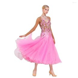 Stage Wear B-16236 Ballroom Dress Lycra Girls Waltz Dresses Viennese Competition American Smooth