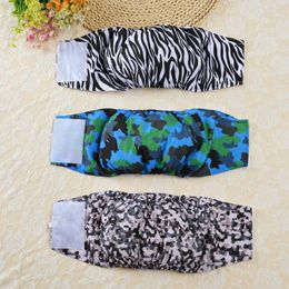 Dog Apparel Pet Soft Belly Bands Washable Male Diapers Band For Dogs Reusable Wraps Doggy Puppy