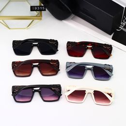 A112 Canale Moda lasses Occhiali Eyewear Diamond Square Parasole Crystal Shape Sun Pacchetto completo Occhiali Lunette G G