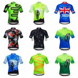 Cycling Shirts Tops Weimostar Black Sport Cycling Jersey Short Sleeve Men Pro Team Cycling Clothing Maillot Ciclismo Quick Dry mtb Bike Jersey Shirt T230303