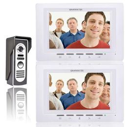 Video Door Phones Inch Phone Doorbell Intercom Kit 1-camera 1-monitor Night VisionVideo