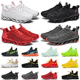 men women running shoes womens mens trainers outdoor sports sneakers black multi-color yellow green white