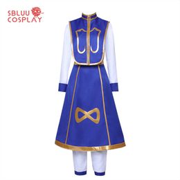 Anime Costumes SBluuCosplay Kurapika Cosplay Come For Adult Men Women Kids Halloween Full Outfits Custom Made Z0301