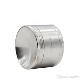 Smoking Pipes 55mm4 layer zinc alloy concave Cigarette Mill four layer zinc grinding cigarette box smoke cutter